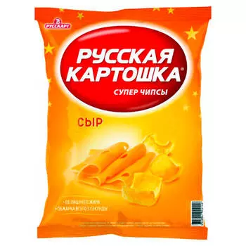 Чипсы Русская картошка 50г сыр
