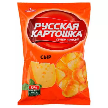 Чипсы Русская картошка 80г сыр