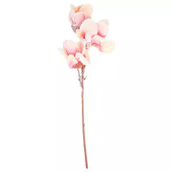 Цветок искусственный магнолия 60см Lefard 210-202