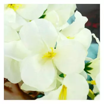 Цветок искусственный орхидея дендробиум 5,5*90см белая 4301702