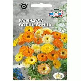 Цветы календула волшебница смесь 0,1г