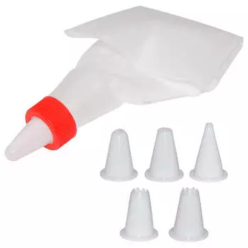 Декоратор для крема 6 насадок МультиДом jh80-1