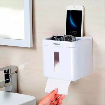 Держатель для туалетной бумаги/сухих салфеток 16см Ecoco