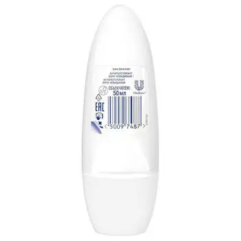 Дезодорант Dove 50мл шарик невидимый