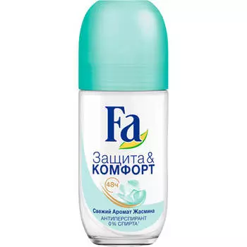Дезодорант Fa 50мл ролик защита и комфорт аромат жасмина