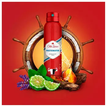 Дезодорант Old Spice 125мл спрей вайтвотер