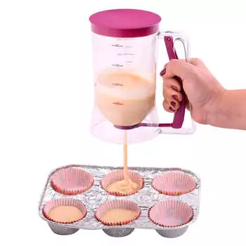 Диспенсер для жидкого теста 900мл Мультидом vl80-257