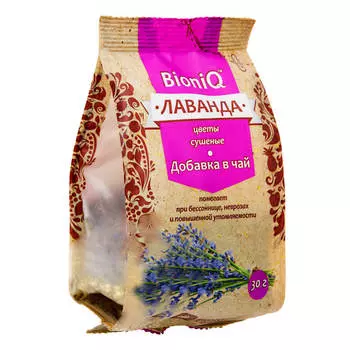 Добавка в чай бионик 30г лаванда