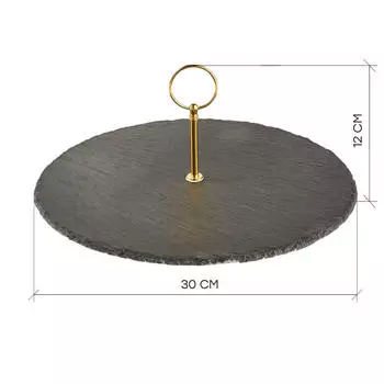 Доска для сервировки 30см Европа с ручкой