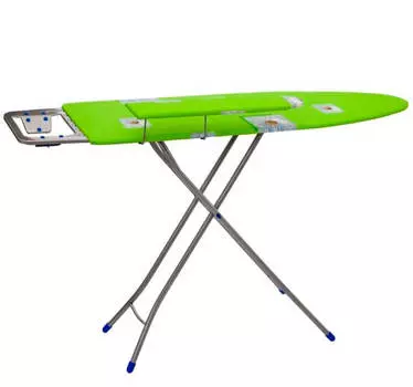 Доска гладильная белль-классик 3 115*35см подрукавник+розетка+удлинитель nk008