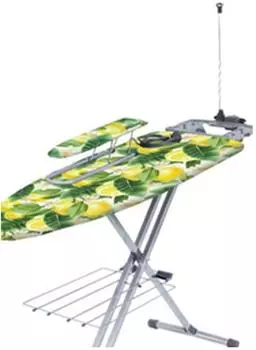 Доска гладильная ника 9 122*40см подрукавник полка nk009