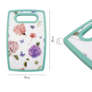 Доска разделочная 25*16*1,1см Тут Просто пластик csq2101290