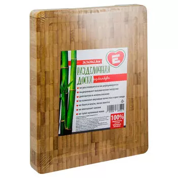 Доска разделочная Европа 26,5х20х2,8см