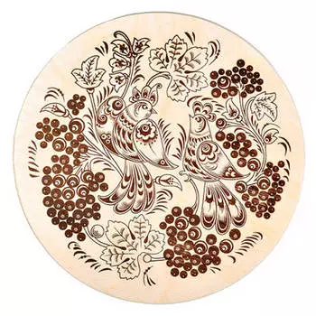 Доска разделочная Птички 24см Marmiton 17115