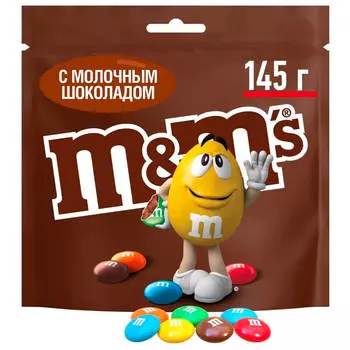 Драже м&amp;m 145 г шоколад пакет