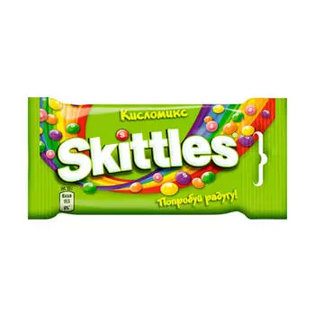 Драже Skittles 38г кисломикс