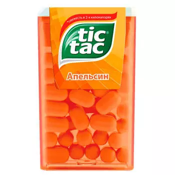Драже тик так 16г апельсин