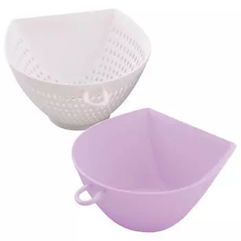 Дуршлаг 14*13*8см Мультидом дабл миска пластик ym11-102