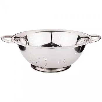 Дуршлаг 28см Agness ножка ручки металл 880-103