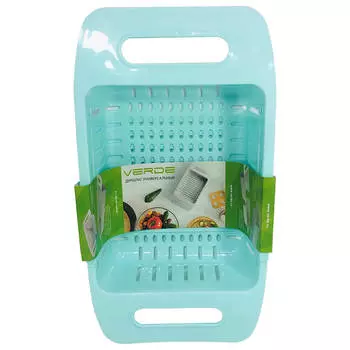 Дуршлаг 35/48*8см Верде бирюзовый