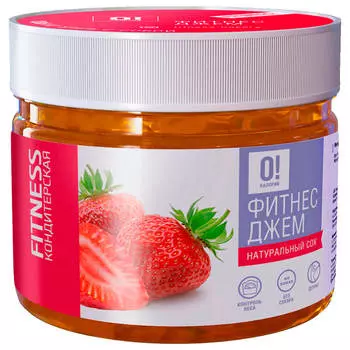 Джем Фитнес кондитерская 300г клубника