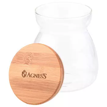 Емкость 0,6л для пищевых продуктов Agness Native 886-113