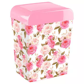 Емкость для сыпучих продуктов 10,8*14,8*18,3 см Фибо с декором 4332123