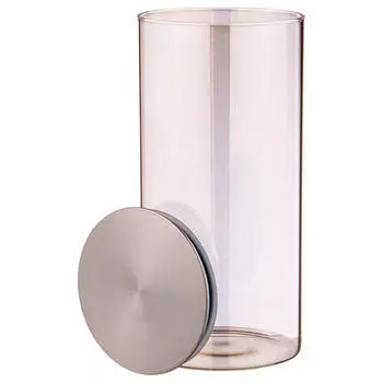 Емкость для сыпучих продуктов 1350мл Agness Smoky 889-106