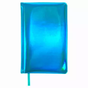 Ежедневник брауберг 136 л а5 холидей недатированный бирюзовый кожзам 111866