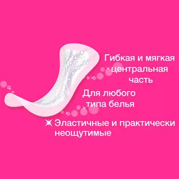 Ежедневные прокладки Libresse Dailyfresh Multistyle Deo, 20шт