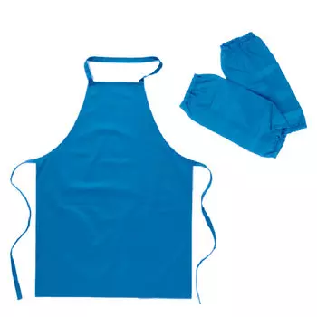 Фартук для труда Devente с нарукавниками темно-синий 12620