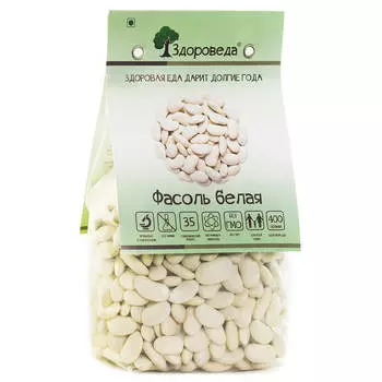 Фасоль белая 400г Здороведа