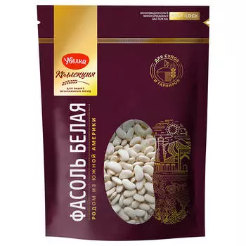 Фасоль Увелка 400г белая