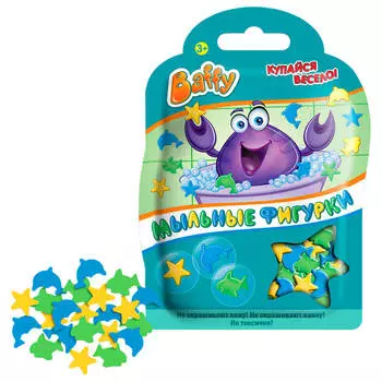 Фигурки мыльные баффи желтые синие зеленые