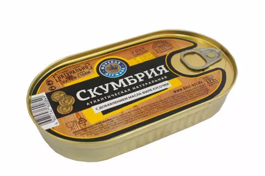 Филе скумбрии балтост 175 г ндм ж/б с/к