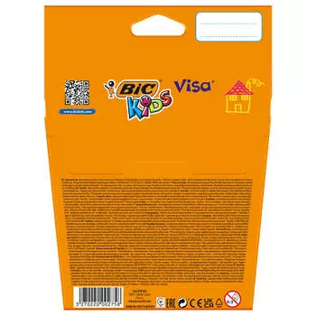 Фломастеры 12цв бик виза