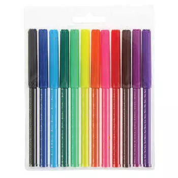 Фломастеры 12цв Centrum Hot Wheels на водной основе 88627