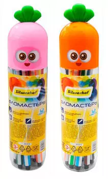 Фломастеры 12 цв сильверхоф каррот в тубе 20056