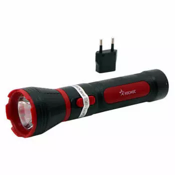 Фонарь Космос светодиодный аккумуляторный встроеная вилка