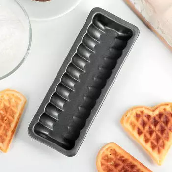 Форма для выпечки 18, 5*7*2.5 см рулет жаклин аптипригарное покрытие 3792149