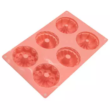 Форма для выпечки 28*16см Absolut Home пудровая силикон в131-16