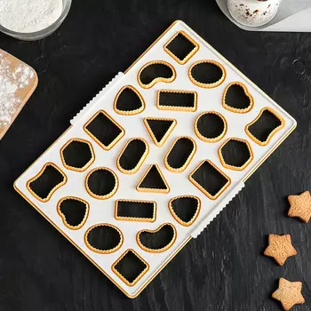 Форма для вырезания печенья 23*33см фигуры zn2161