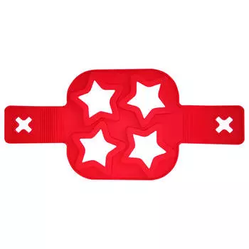 Форма силиконовая д/яичницы/блинов/оладий звездочки