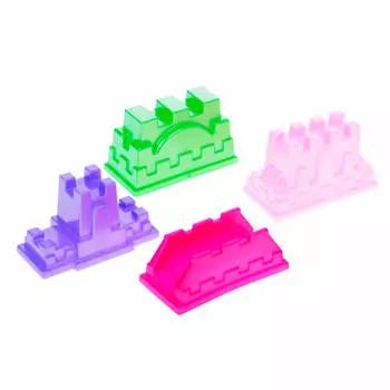 Формочкидля песка пластмастер волшебные замки 70147