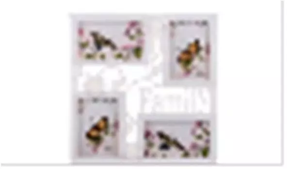 Фоторамка-коллаж 36*32*2 см на 4 фото 15*10 см 596-193