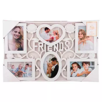 Фоторамка-коллаж Арти-М 54*34*3см 6 фото 4-10*15см 13*9/9*14см 596-154