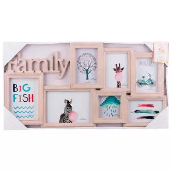 Фоторамка-коллаж Арти-М 66*35*2см 7 фото 596-219