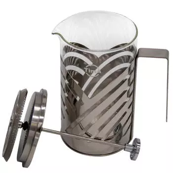 Френч-пресс 800мл TimA безе боросиликатное стекло fb-800