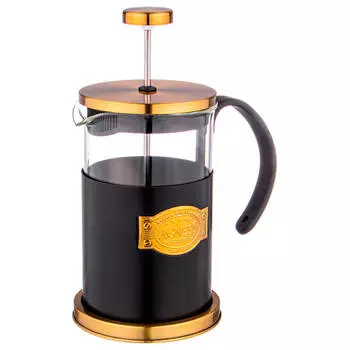 Френч-пресс Agness 600мл черное золото 894-100