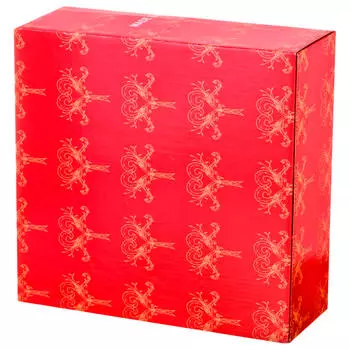 Фруктовница Agness 27см пластик золото 928-112